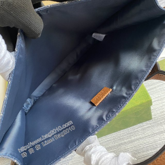 Gucci新款包包 古馳GG Multicolor系列托特包 Gucci經典GG鑽石菱紋圖案購物包 550763  ydg3231